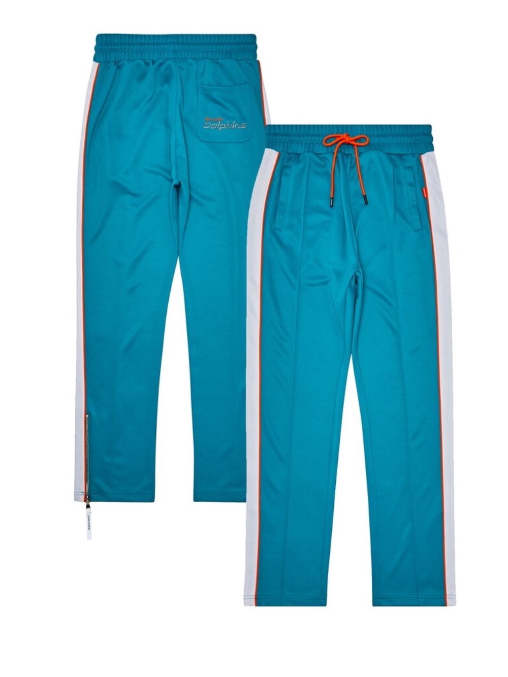 Men's Miami Dolphins UNKNWN Aqua Track Pants XS